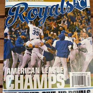 2015 World Series Collector's Edition Kansas City Royals Champions Magazine